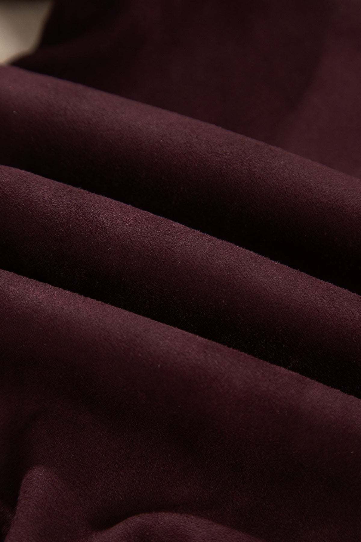 Faux Suede Zip-Up Collared Jacket — product image 5