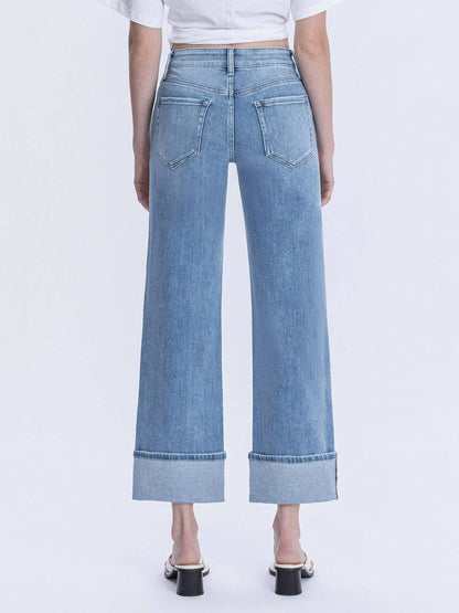 Alyssa High Rise Cuffed Jeans