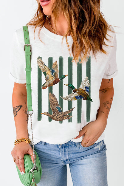 Greenhead Stripe Mallard Tee