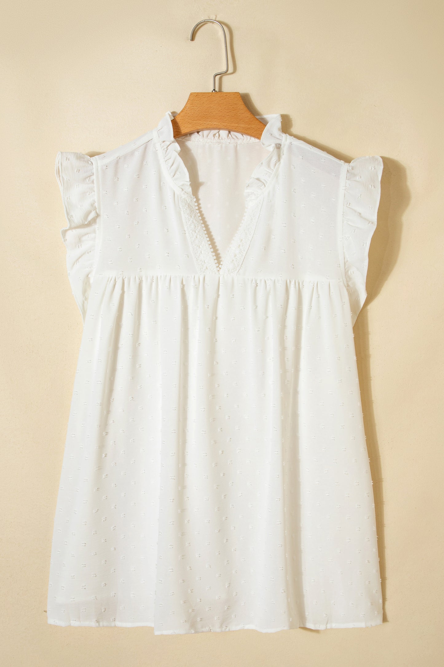 Lacewood Plus Size Swiss Dot Tank