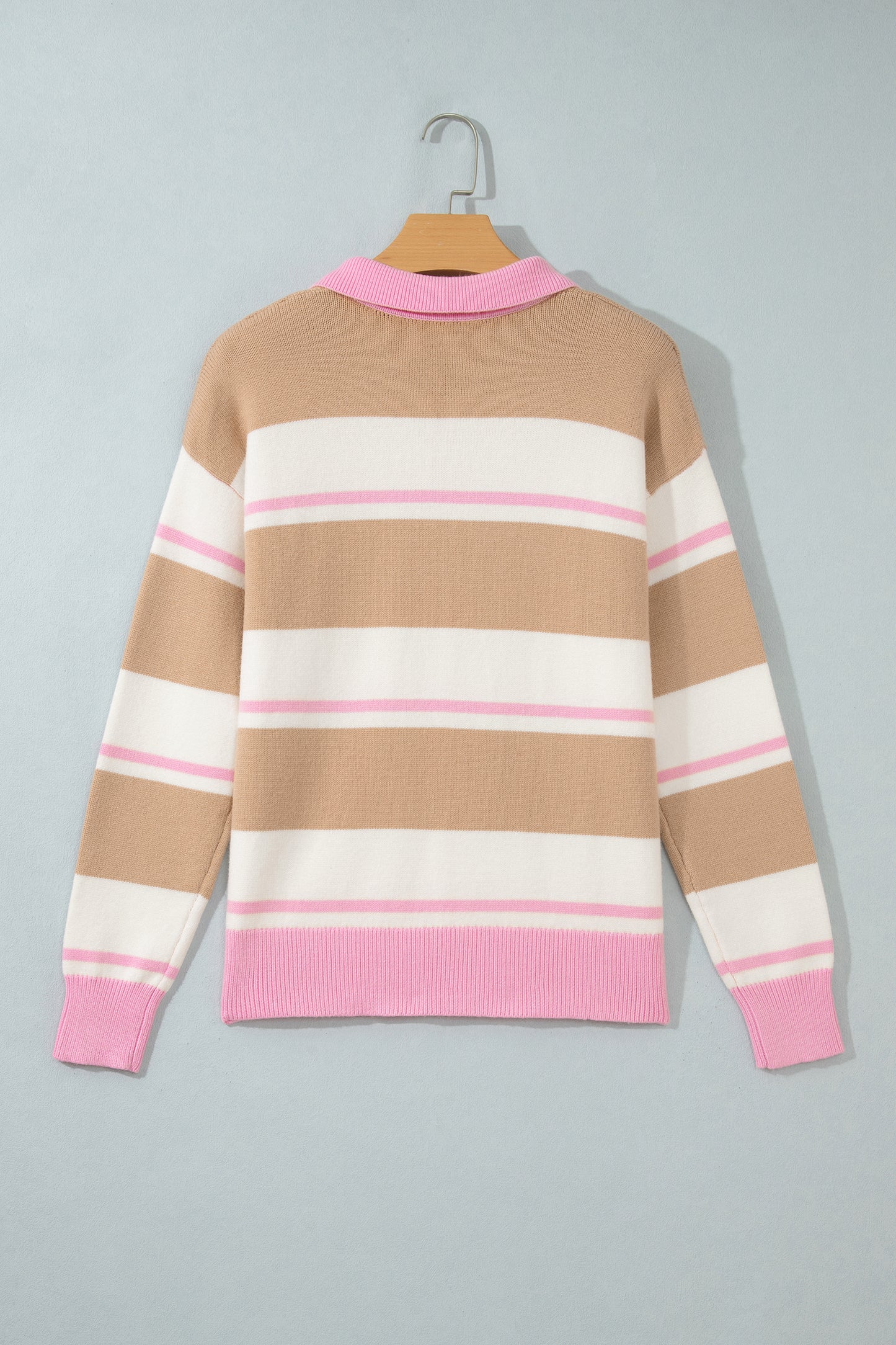 Marsh Striped Drop Shoulder Sweater