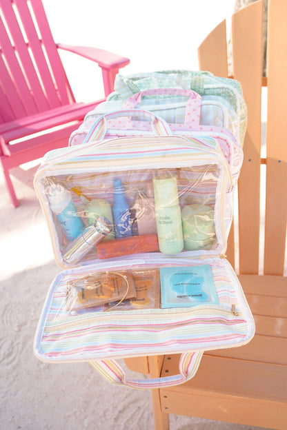 Clear Coat Toiletry Case