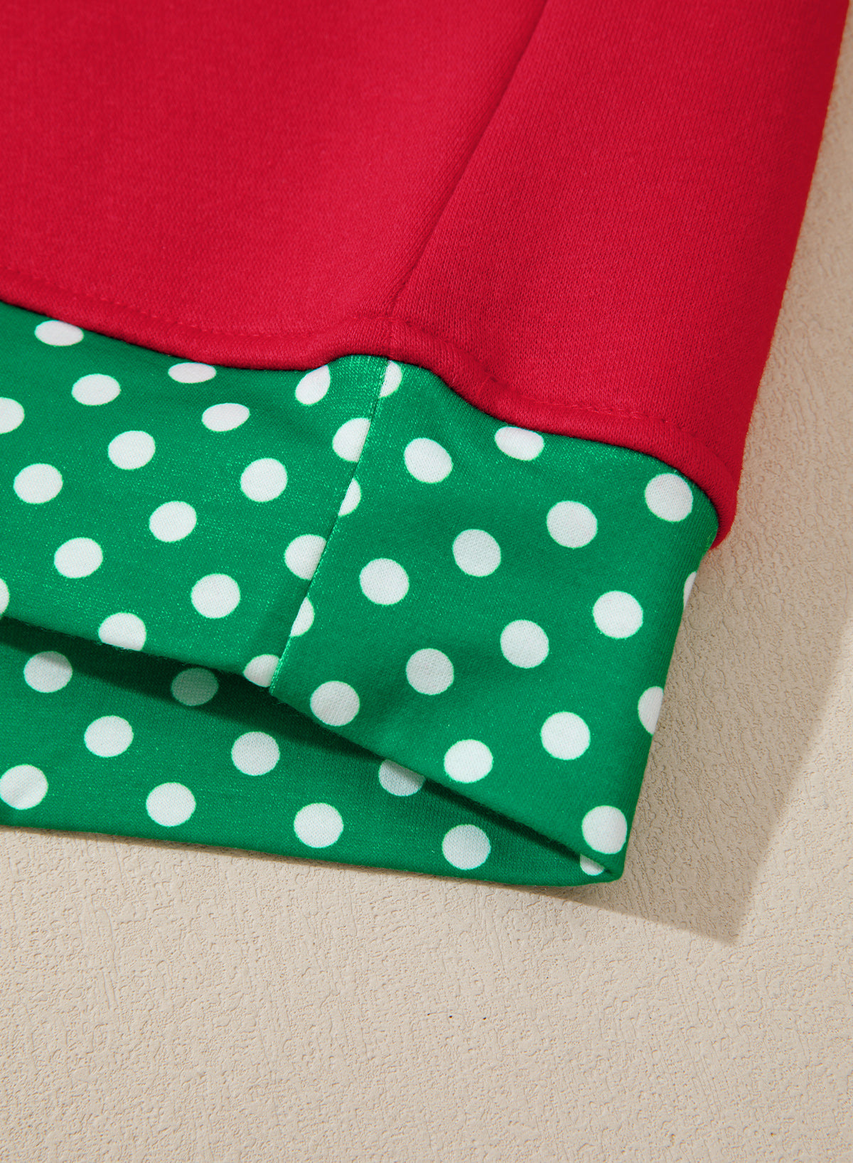 Field Day Polka Dot Plus Size Sweatshirt