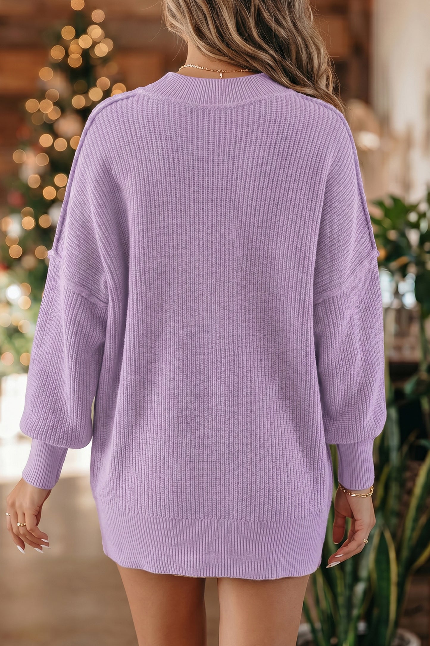 First Frost Ribbed Knit Sweater