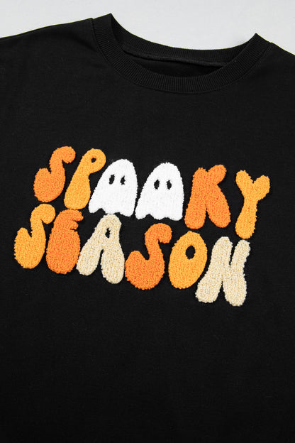 Spooky Season Embroidered Sweatshirt
