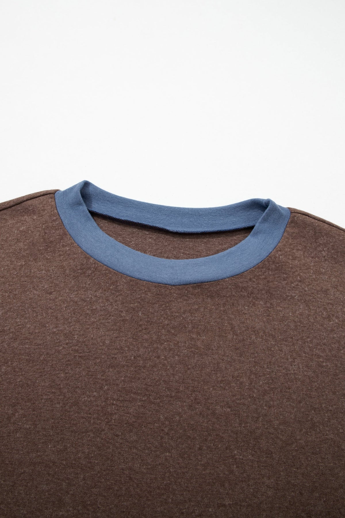 Plus Size Cocoa Colorblock Lounge Set
