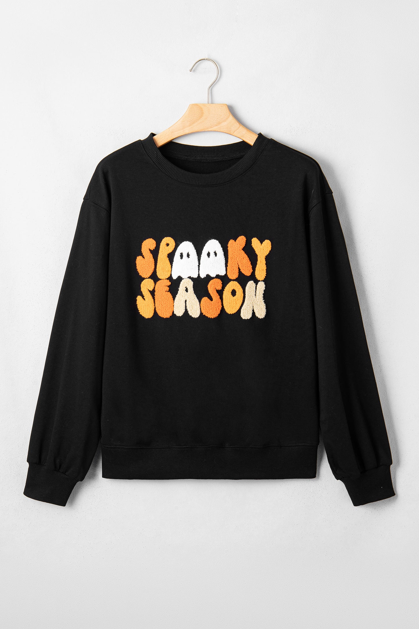 Spooky Season Embroidered Sweatshirt