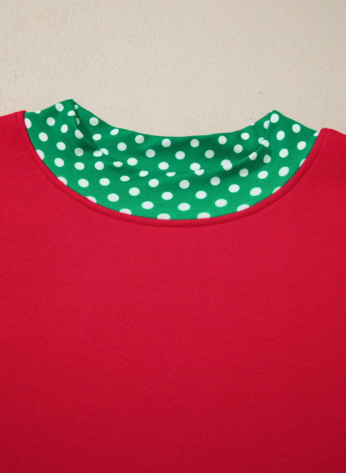 Field Day Polka Dot Plus Size Sweatshirt