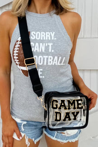 Friday Night Game Day Clear Bag