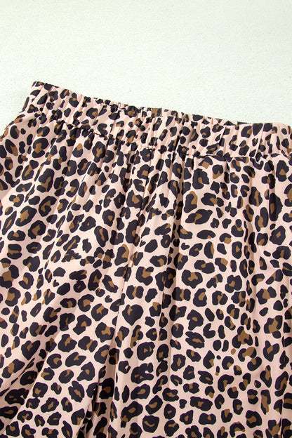 Wild Card Leopard Wide Leg Pants