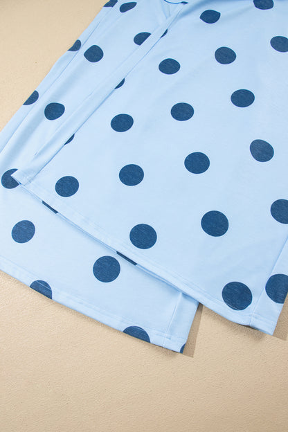 Daybreak Polka Dot Plus Size Wide Leg Pants