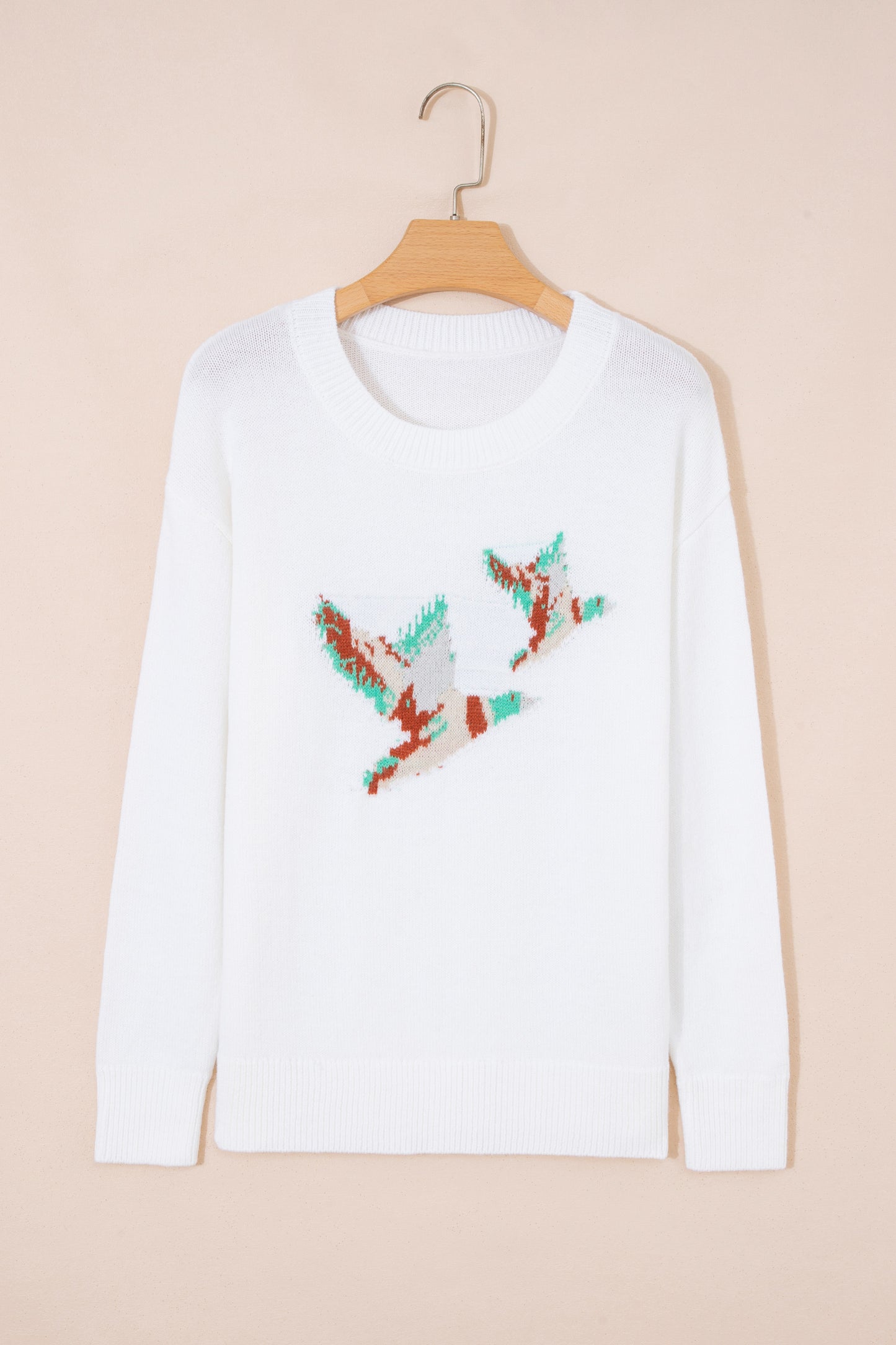Mallard Drop Shoulder Knit Sweater