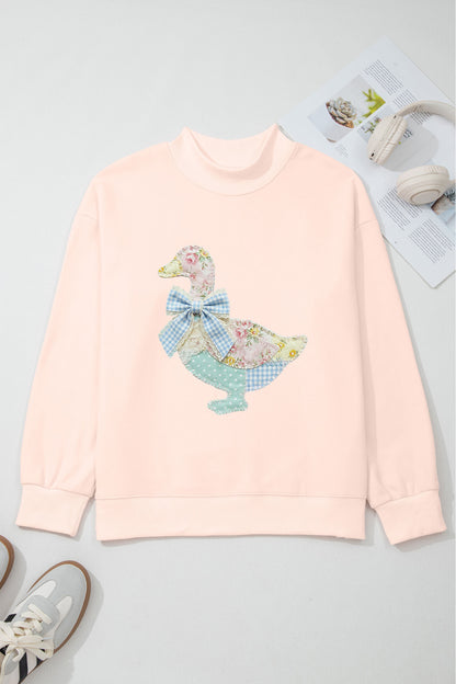 Blue Bill Duck Bow Sweatshirt
