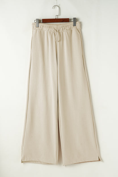 Porch Swing Drawstring Wide Leg Pants
