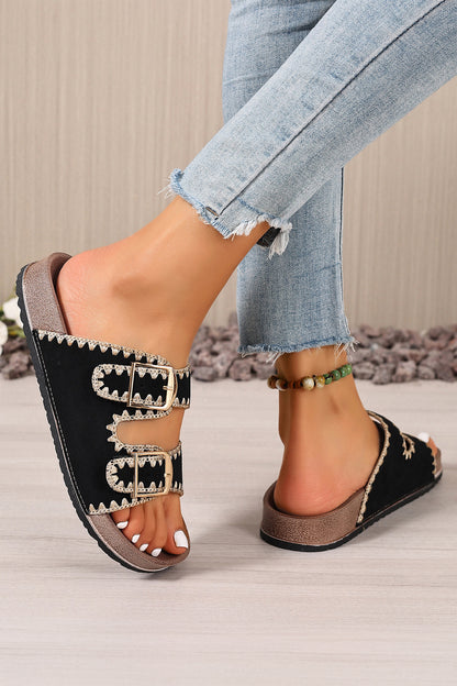 Sagebrush Faux Suede Slippers