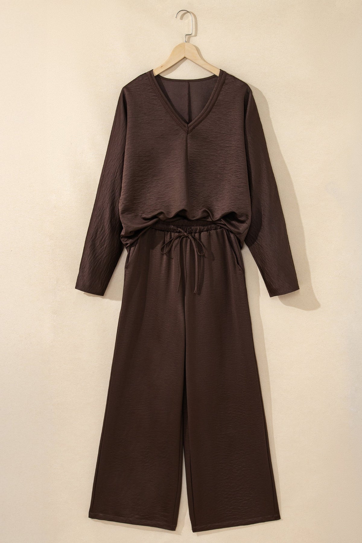 Braided V-Neck Lounge Set