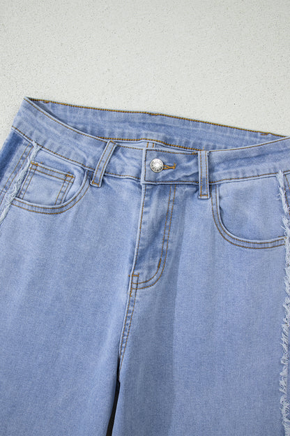 Backroad Frayed Stripe Jeans