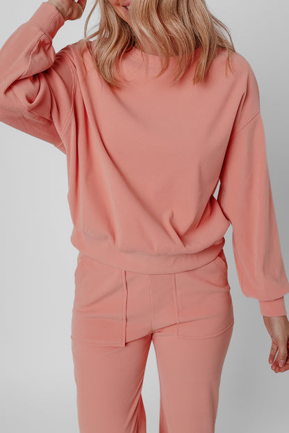 Blossom Ribbed Lounge Set