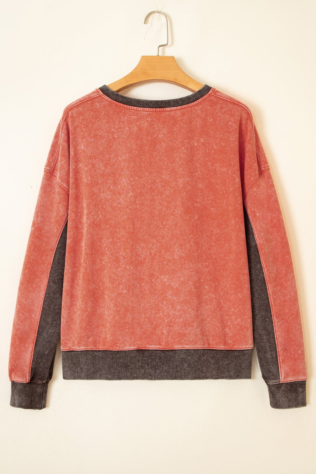 Colorblock Mineral-Wash Sweatshirt — product image 3