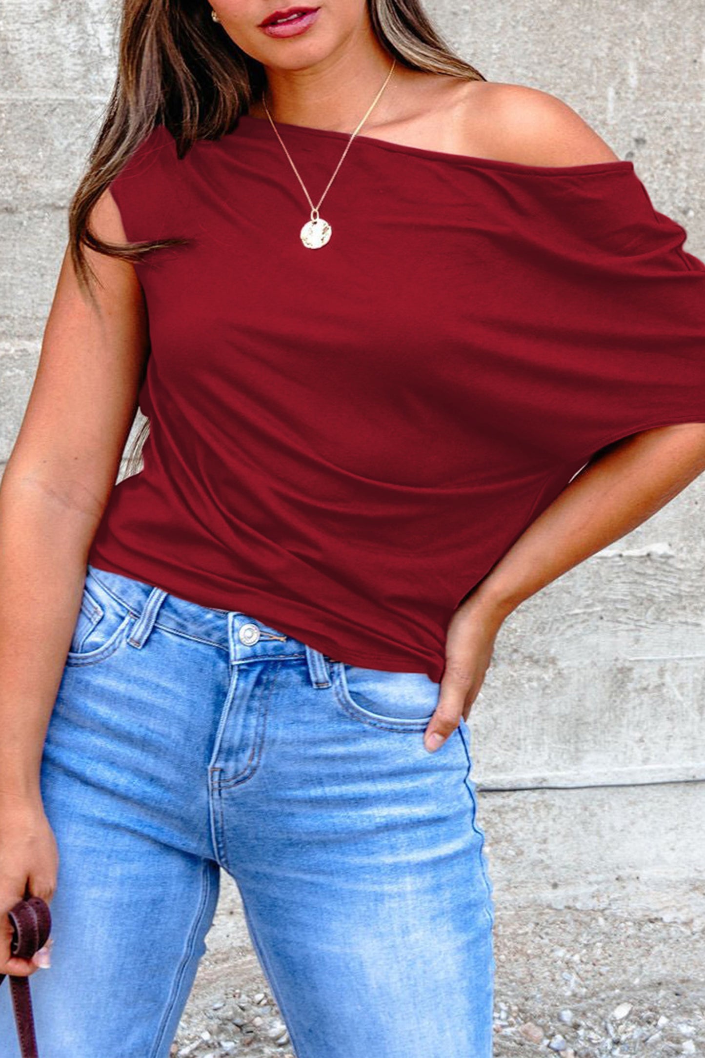 Sweet Talk Plus Size Asymmetric Blouse