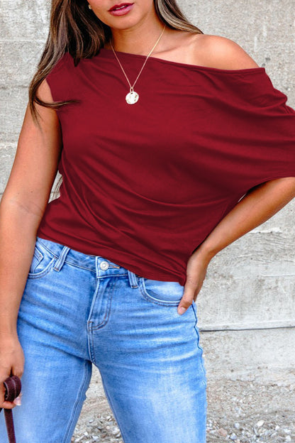 Sweet Talk Plus Size Asymmetric Blouse