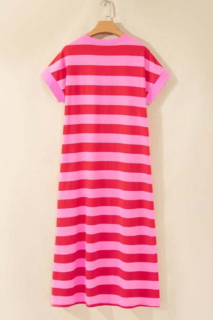 Sunday Stroll Striped Pocket Dress