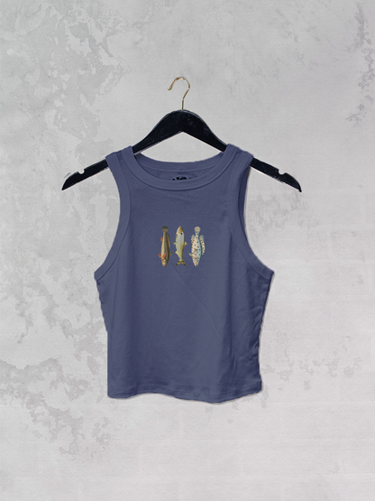 Underground Original Design: Little Fish, Summer Micro-Ribbed Tank