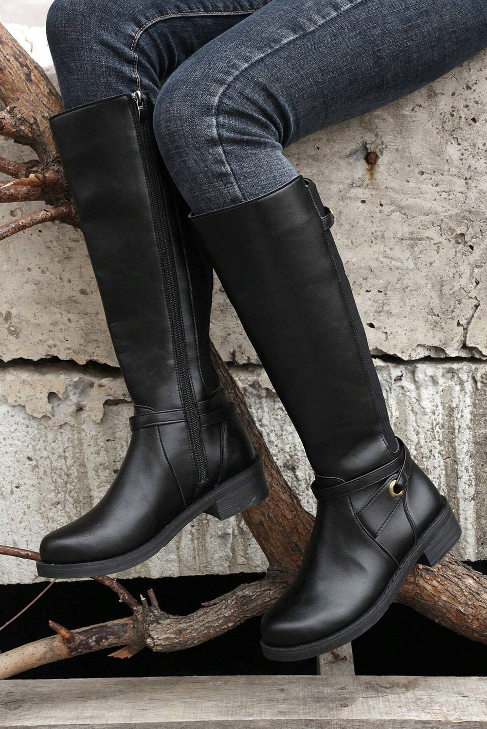 Blackwater Knee-High Western Boots