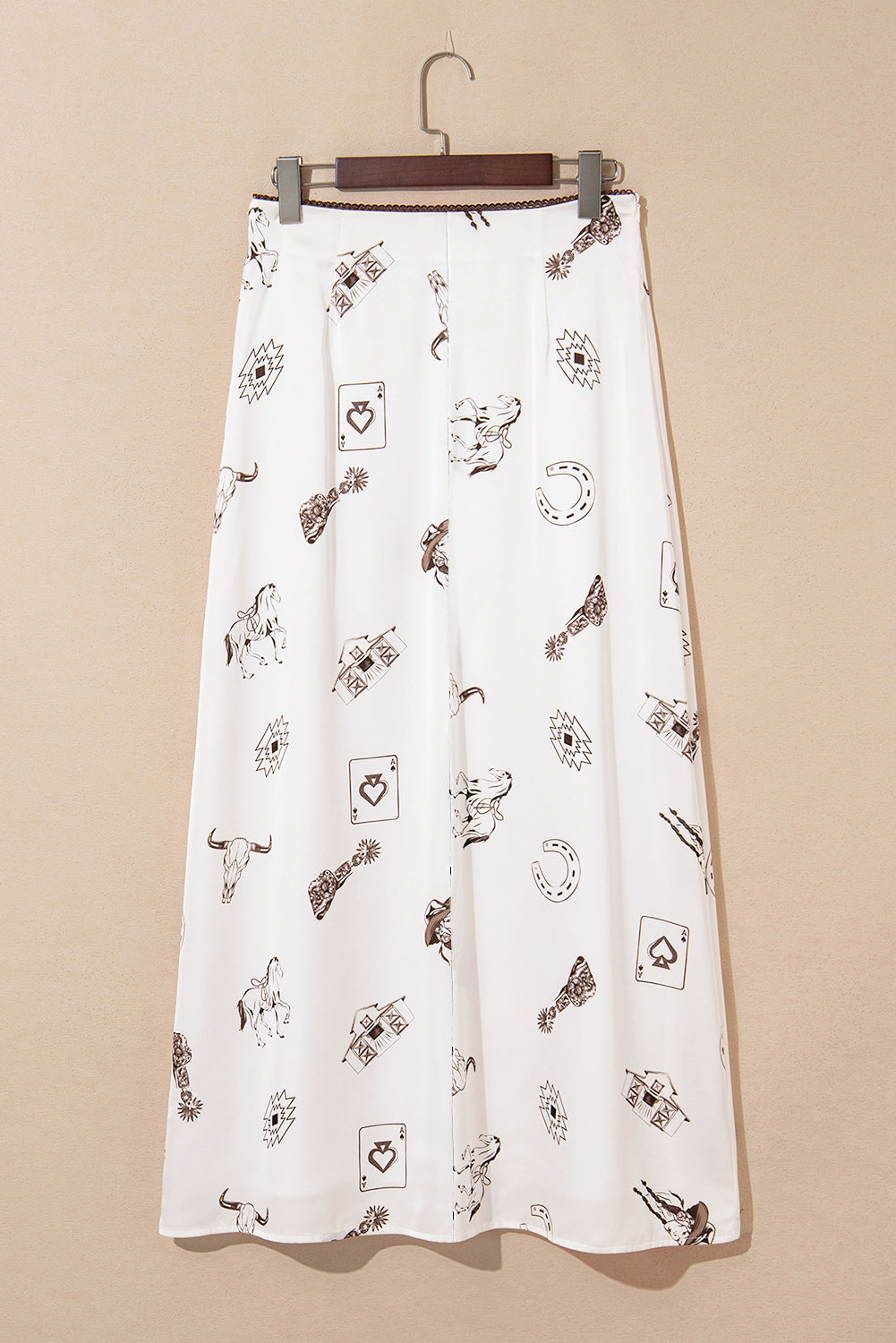 Wild Card Western Plus Size Maxi Skirt