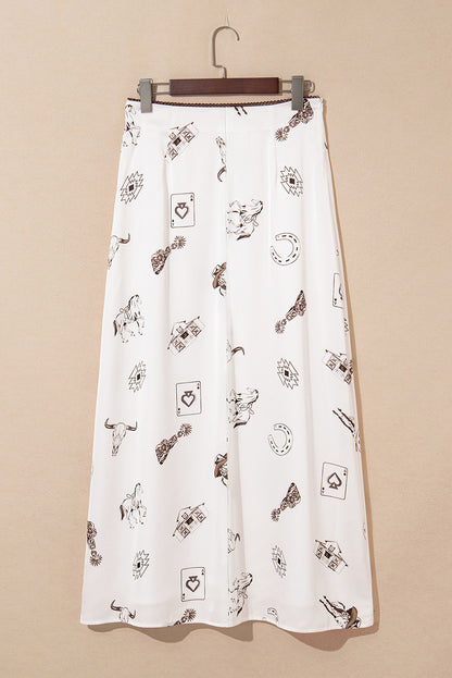Wild Card Western Plus Size Maxi Skirt