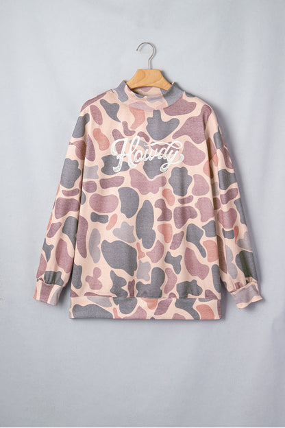 Backroad Howdy Camo Western Sweatshirt