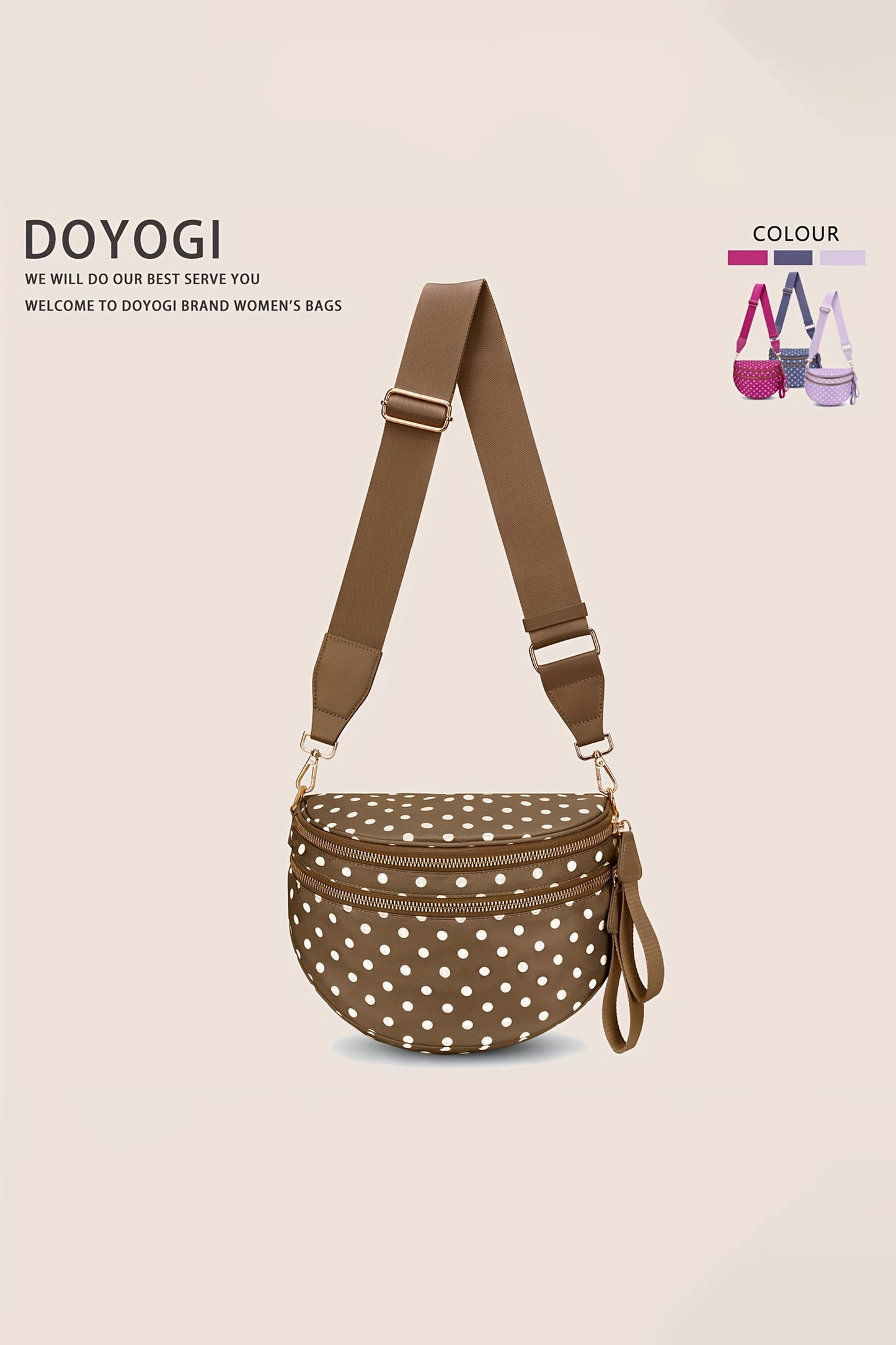 Field Day Camouflage Zip Crossbody Bag
