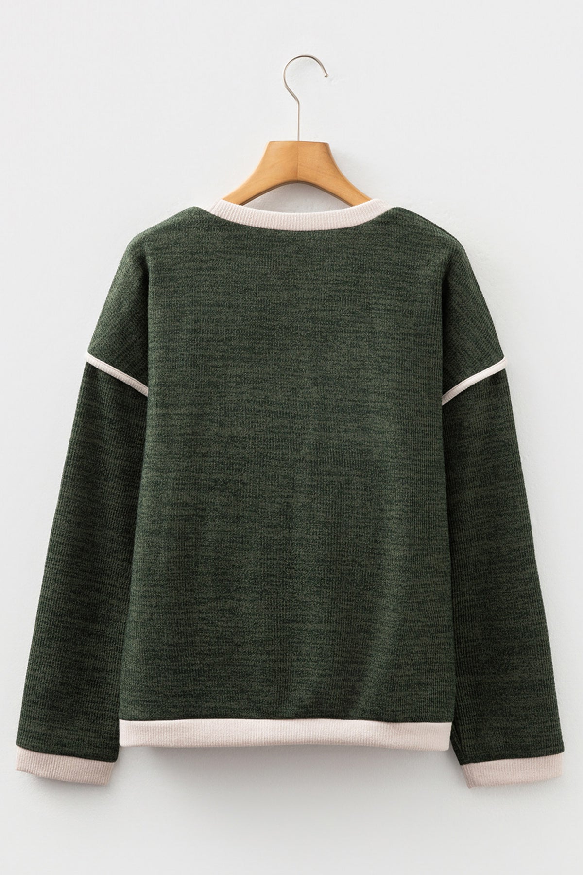 Lucky Mallard Contrast Knit Top