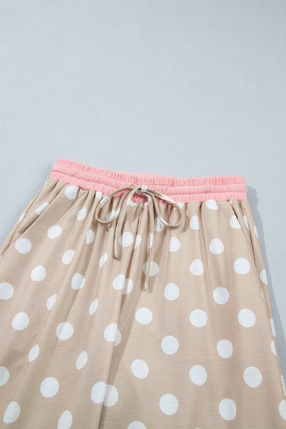 Sweet Talk Polka Dot Top And Pants Set