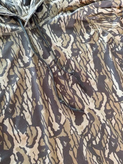 Whitetail Co. Old Faded Tree Bark Lightweight Hoodie