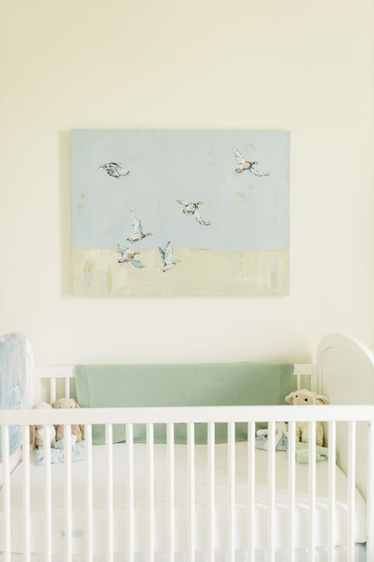 "Here We Go Again" on canvas