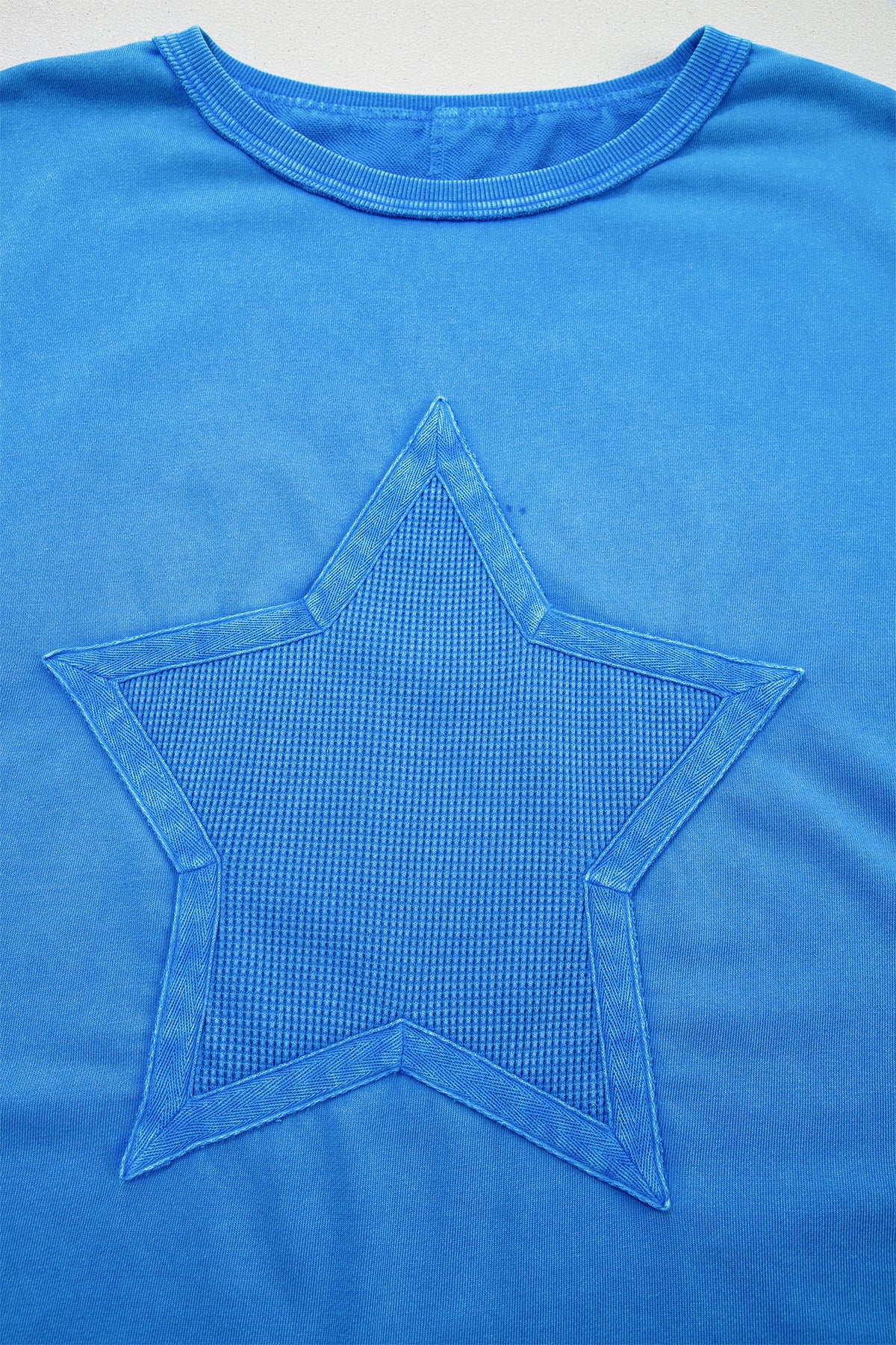 Stardust Mineral Wash Mesh Tee