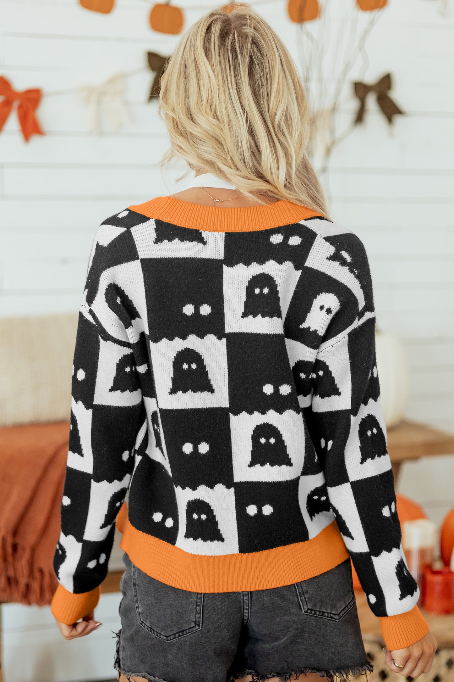 Haunted Hollow Ghost Cardigan