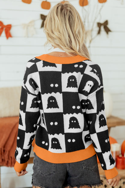 Haunted Hollow Ghost Cardigan
