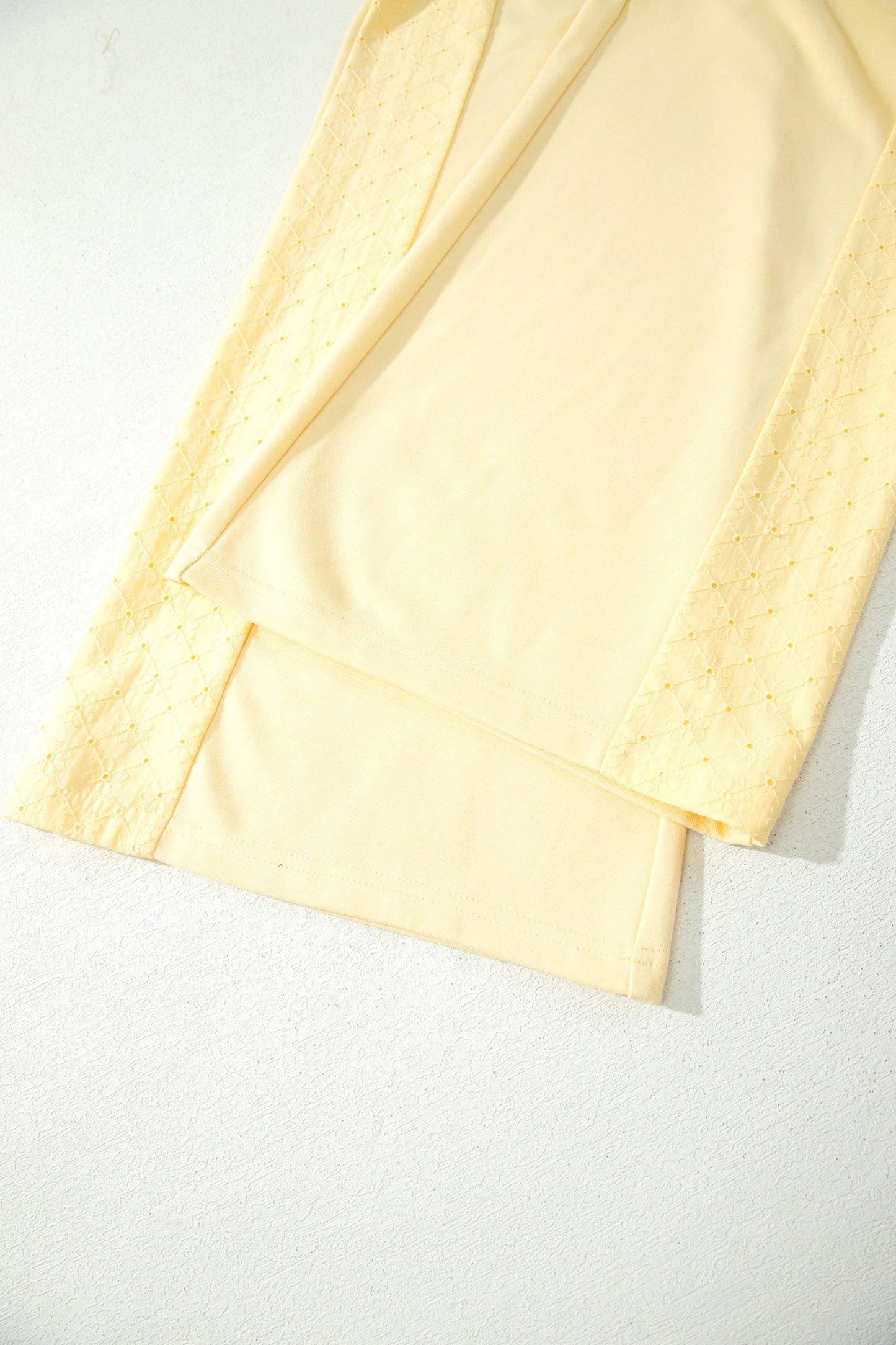 Lacewood Eyelet Pullover Pants Set