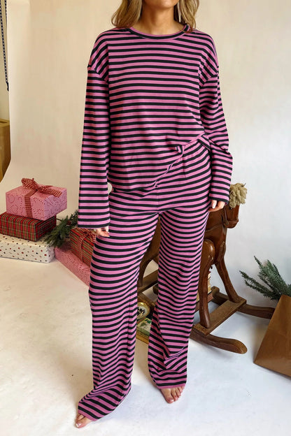 Sunrise Stripe Pants Set