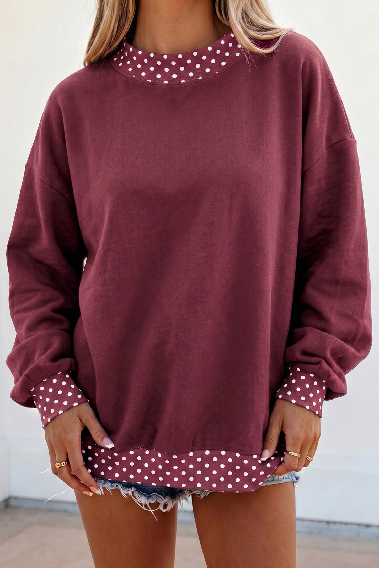 Firefly Polka Dot Sweatshirt