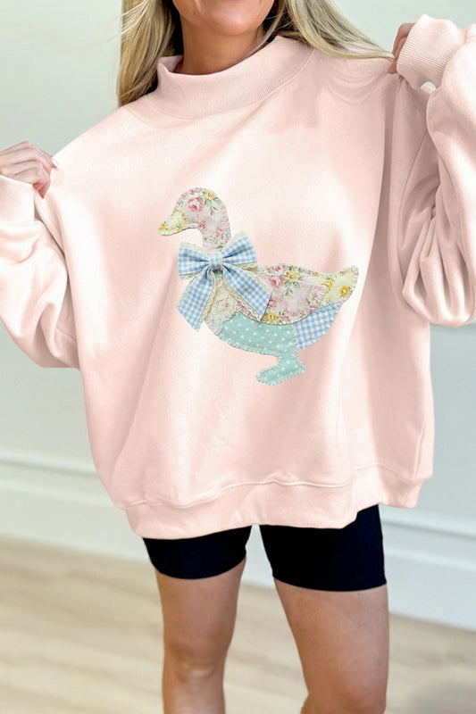 Blue Bill Duck Bow Sweatshirt