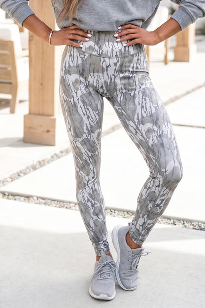 Trailside Camouflage High Waist Leggings
