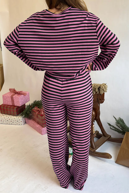 Sunrise Stripe Pants Set