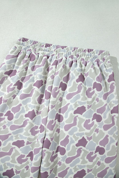 Timber Camo Drawstring Pants