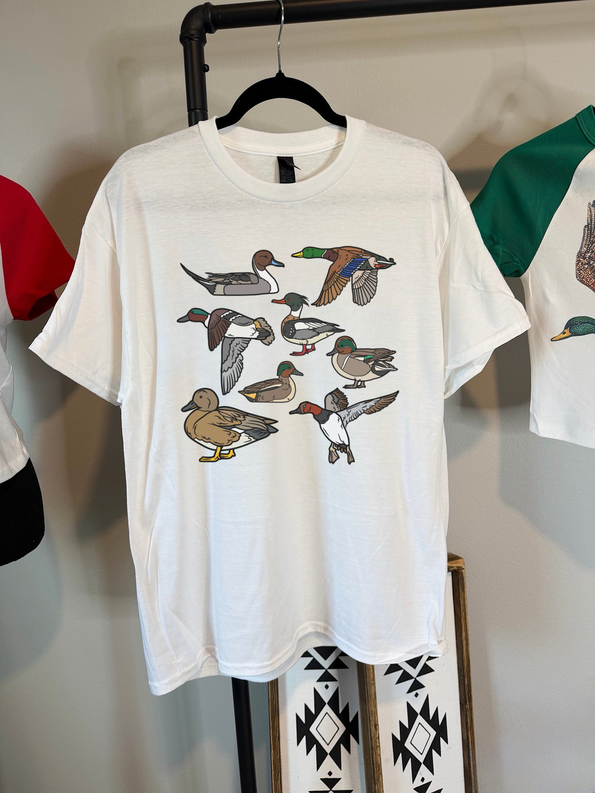 Duck Collage Tee or Crewneck