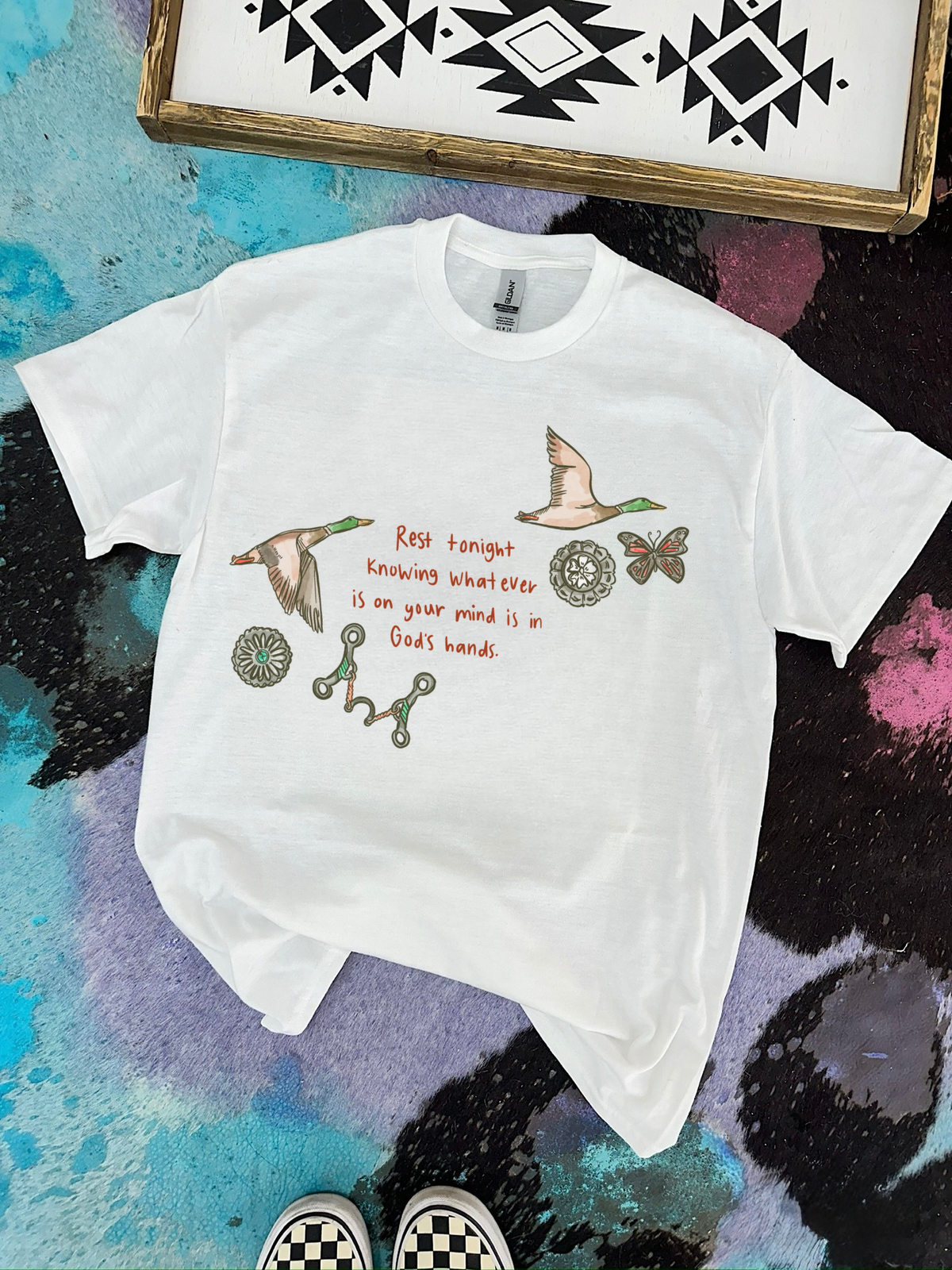 In God’s Hands Tee or Crewneck