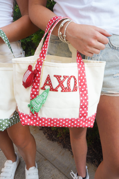 Sorority Greek Beaded Bag Charms