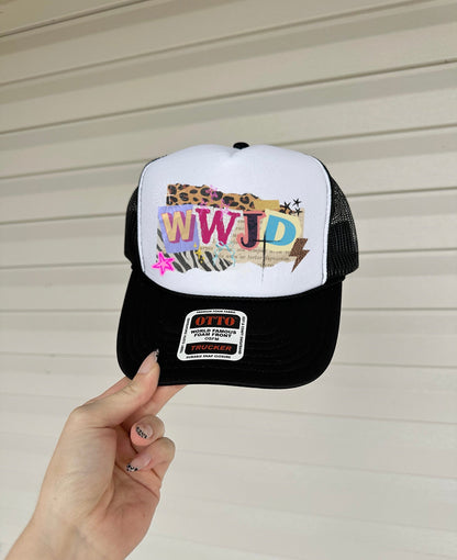 WWJD Trucker Hat